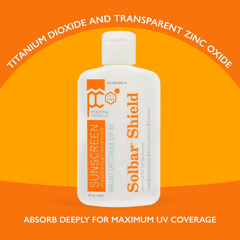 Solbar Shield SPF40, 4.0 oz