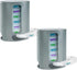 MEDca Weekly Pill Organizer, Pack of 2 Dispensers, 7 Stackable Compartments Four