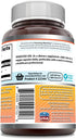 Amazing Formulas Berberine 1200 mg Per Serving Veggie Capsules, Non-GMO, Gluten Free, 60 Count