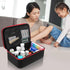 Yewltvep Pill Bottle Organizer, Medicine Organizer Box, Travel Medicine Bottle Organizer Storage, Hard Shell First Aid