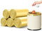 5 Rolls Small Trash Bags, 2.6 Gallon, 100 Count, Durable Plastic Bags for Kitchen Office Home
