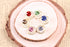 Vpang 20 Pcs Spiral Hair Pins - Shiny Rhinestone Crystal Metal Twist Hairpins Hair Accessories (Red)