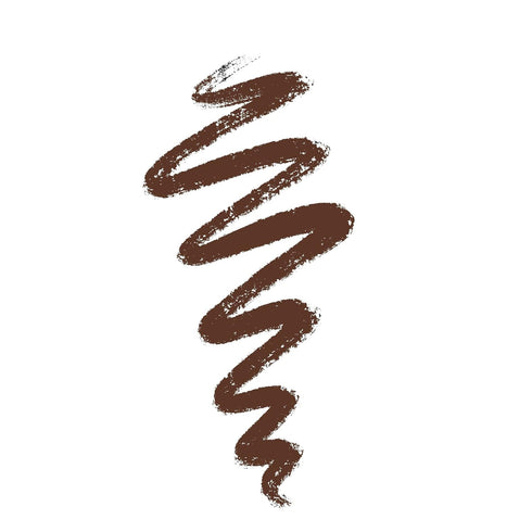 The Spice: Auburn Brown Eyebrow Pencil, Waterproof, Double-Ended with Angled Tip & Spoolie Brush