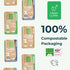Eco-Friendly All-Purpose Lemongrass Cleaning Spray - 16oz Reusable Glass Bottle & Refill Tablet, Biodegradable