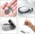 3 Pieces Decanter Cleaning Brush with 400 Cleaning Beads, Flexible Bottle Cleaning Tools for Wine Decanters, Goblets