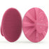 Silicone Body Scrubber, Gentle Exfoliating Shower Bath Wash Brush for Sensitive Skin, Easy to Clean, 1 Pack, Pink