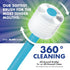 Brilliant Specialty Adult Round Toothbrush, Teal, for Sensitive Mouths with Ultra Soft Bristles, 1 Pack for Oral Care