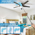 4 Upgraded 55-inch Long Microfiber Dusters with Telescopic Handle, Durable Fibers, Perfect for Household, Office, Car