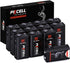 PKCELL 9 Volt Batteries 12 Pack, Ultra Alkaline 6LR61 9V Battery for Smoke
