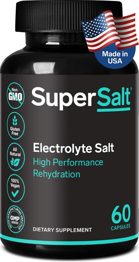 Keto Electrolyte Supplement, Salt Replacement Tablets for Rapid Oral Rehydration & Post Workout Recovery, Magnesium,