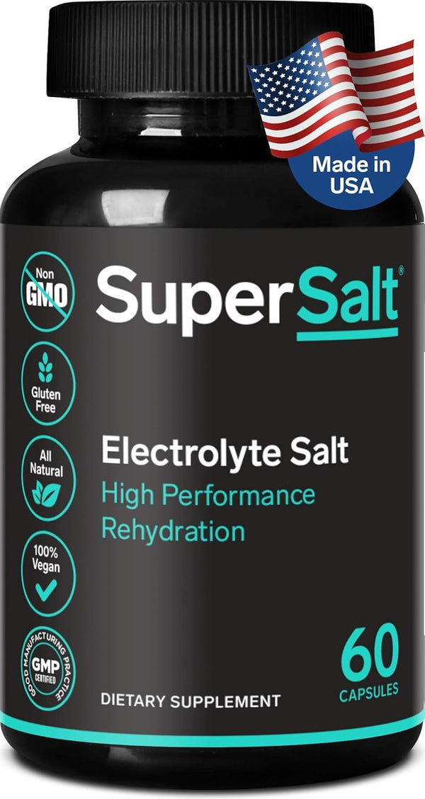 Keto Electrolyte Supplement, Salt Replacement Tablets for Rapid Oral Rehydration & Post Workout Recovery, Magnesium,