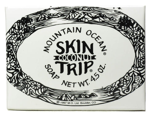 Mountain Ocean Skin Trip Bundle - Moisturizer and Skin Trip Soap (Coconut) with Aloe Vera, 8 oz. and 4.5 oz.