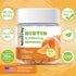 Nature's Key Biotin Gummies with Vitamin C and E, Support Hair, Nails, and Skin, Vegan, 60 Count