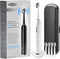 Electric Toothbrush, with Pressure Sensor,5 Cleaning Modes, 2 Minute Timer and QuadPacer,