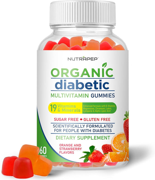 Premium Multivitamin Chewable Gummies - Sugar-Free & Gluten Free - Vitamins for Women & Men