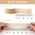 1 Inch Wide Skin Colour Elastic Self-Adhesive Bandage Tape - Wrap for Sprains & Swelling
