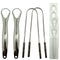 tongue Scraper (4 Pack), Metallic