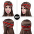 MarchQueen Boho Headbands for Women, Vintage Print Twisted Hair Bands, Stretchy Criss Cross Turban Headwrap (Boho-6pcs)