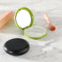 VRUIFA 2 (1PCS White+1PCS PCS Retainer Cases, Compatible with Invisalign, Mouth Guard Case with Mirror, Suitable