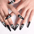 SILPECWEE 30pcs 3 Style Cross Nail Charms - 3D Silver Nail Jewels for Nail Art Decoration