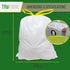 13 Gallon Heavy Duty Trash Bags, 100 Count, White Unscented Tall Drawstring Kitchen Garbage Bags