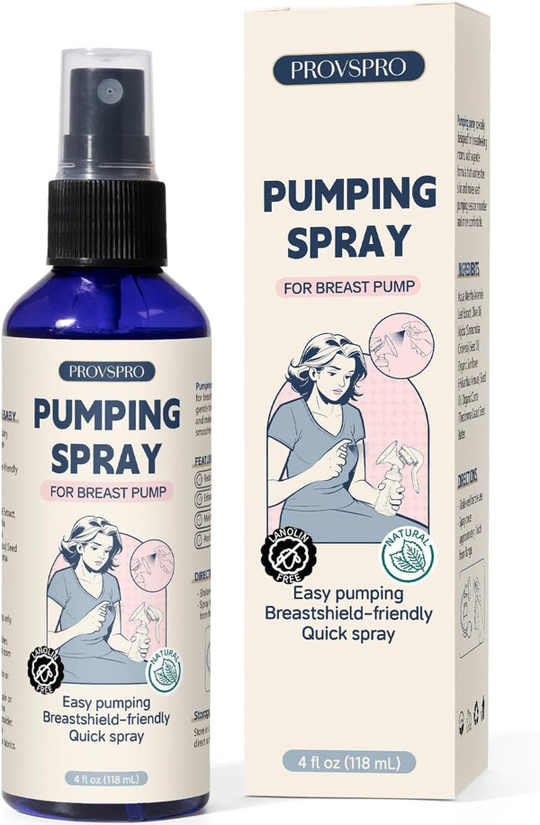 provspro Pumping Spray for Breast Pump, Breast Pumping Spray, Breastfeeding Essentials Pumping Lubrication