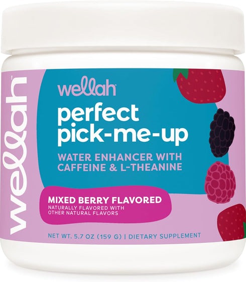 Perfect Pick-Me-Up (Mixed Berry) - Energy Boost Drink Mix, 30 Servings