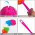 2 Pack 22-Inch Rainbow Reusable Microfiber Dusters, Bendable Washable Feather Duster for Home, Office, Car Cleaning