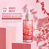 Bath and Body Gift Set for Women & Girls, 3PCS Japanese Cherry Blossom Spa Set - Shower Gel, Body Lotion, Body Mist