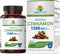 Brieofood Organic Cinnamon 1500mg, 90 Vegetarian Tablets, 45 Servings, Gluten Free, Vegetarian