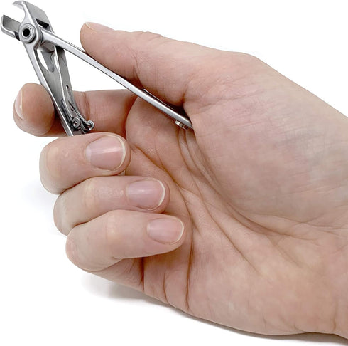 KOHM Nail Clippers for Thick Nails - Heavy Duty, Professional Fingernail and Toenail Clippers for Men, Women & Seniors,