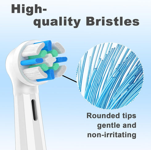 JSMIOROSE 10 Pack 2/3/4/5/6/7/8/9/10/Deep IO Replacement Brush Heads Compatible with Oral B iO Clean Series Electric