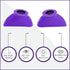 Super Sunnies Slim Flex UV Eye Protection, FDA Compliant Eyeshields, Individual Tanning Bed Goggles