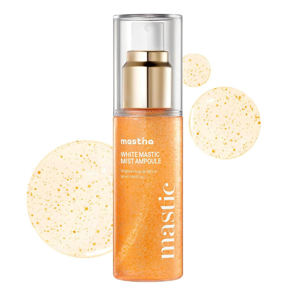Mastic Face Spray (1.69fl oz) - Facial Mist for Natural Glow, Hydrating Formula for Dry Skin, On-the-Go Portable Korean