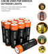 Kruta AA Rechargeable Batteries, 12 Pack, NiMH Double A 1.2V 800mAh for Outdoor Solar Garden Lights