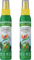Badger Bug Spray, Non-DEET Mosquito Repellent with Citronella & Lemongrass, 4 fl oz (2 Pack)