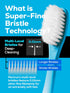 Pack, 6 Count, Extra Soft Manual Toothbrush Deep Cleaning Flossing Toothbrushes for Sensitive Teeth & Receding Gums