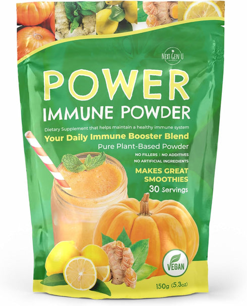 Immune Support Supplement Powder, 150g - Superfood Booster for Natural Immunity Defense Daily Drink Mix