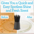IMPRESA Microwave Steam Cleaner, 2 Pack for Quick & Effortless Cleaning - Just Add Vinegar & Water