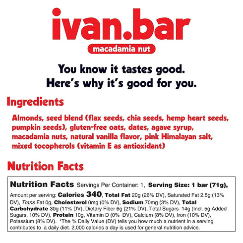 Packed 16 Protein Energy Snack Bar | Provides Healthy Energy | Vegan, All Natural Ingredients | Soy, Dairy & Gluten