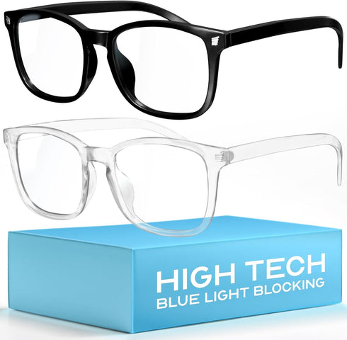 livho High Tech Blue Light Glasses - Advanced 99% Blue Light Blocking for Screen Fatigue & UV Protection