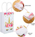 SATINIOR 12 Packs Unicorn Party Favor Bags - Goodie Treat Gift Candy Bags with Handle for Birthday Party Suppliers Baby