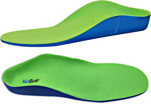 Neon Fix Orthotic, Max Arch Support Premium Medical Grade Insole for Pronation, Flat Feet, Kids Size 7-9