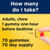 Nature Made Melatonin 5mg Extra Strength Gummies - 100% Drug Free Sleep Aid for Adults, 70 Day Supply