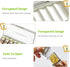 Meifannao 3 7 7 Times a Day Pill Organizer Day, Large Weekly Pill Organizer, Weekly Pill Box with Separate Containers