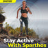 Sparthos Calf Compression Sleeves (Pair) – Leg Compression Socks for Men and Women, Black-XL