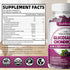 Glucosamine Chondroitin Gummies Sugar Free, Extra Strength Glucosamine Chondroitin MSM with Elderberry & Turmeric Supplement Support Joint & Antioxidant, Elderberry Flavored 120 Count