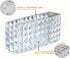 KNC 3 Compartment Acrylic Cosmetic Brushes Storage, Makeup Brush Holder Organizer for Bathroom Vanity and More