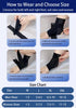 SUJAYU 2 Ankle Braces for Women Men, pcs Ankle Compression Sleeve Plantar Fasciitis Brace Plantar Fasciitis Relief