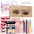 Makeup Mannequin Face with Practice Board, 3D Reusable Eye Makeup Face for Artists and Beginners